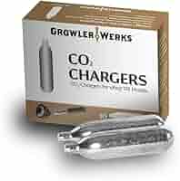 Amazon.com: GrowlerWerks uKeg 128 CO2 Chargers 16g, Box of